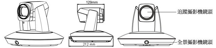 LTC-SDI2 teacher-tracking camera