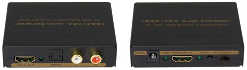 HD-121HD-2CH HDMI TO HDMI影音分離音訊解碼器