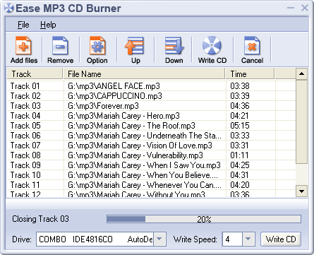 mp3 cd burner