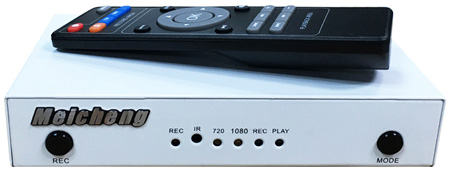 HVR-7100 前面板，速易錄II 高畫質影音錄影機