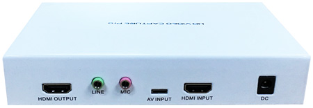 HVR-7100 後面板，速易錄II 高畫質影音錄影機