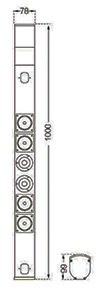 SP-160AP 喇叭尺寸